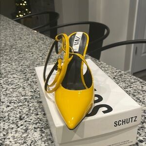 Schutz Yellow Women's Heels